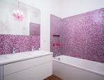 Różowa łazienka, czyli aranżacje małych łazienek